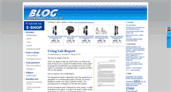 Desktop Screenshot of blog.snowboardy-levne.cz